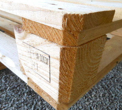Finition écornage pour palettes